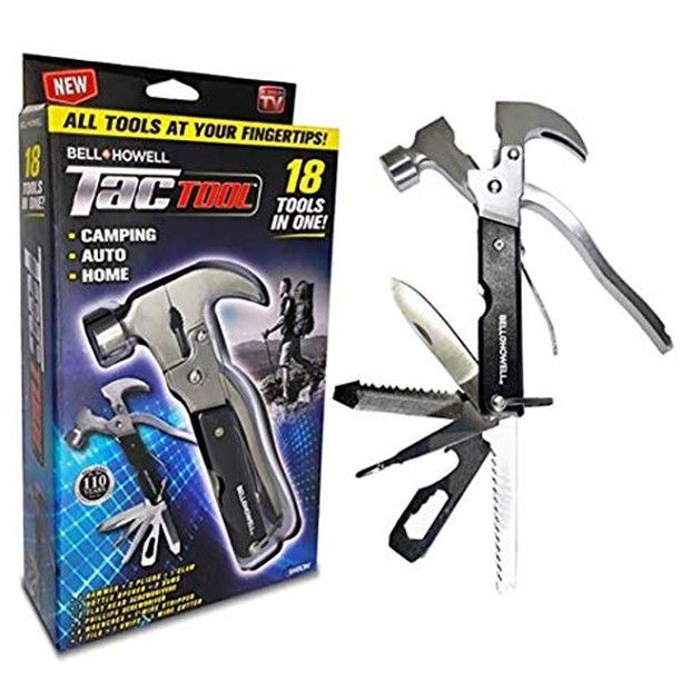 MARTILLO MULTIUSOS 12 EN 1: Versatilidad Total –12 herramientas en una sola 🔨