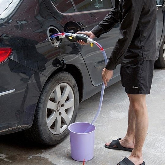 LIQUID SUCKER: Aspiradora de líquidos multifuncional para todo tipo como gasolina, aceite, agua, cerveza