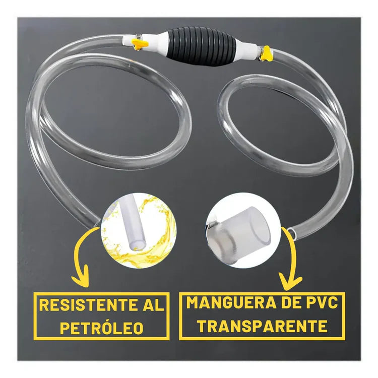 LIQUID SUCKER: Aspiradora de líquidos multifuncional para todo tipo como gasolina, aceite, agua, cerveza