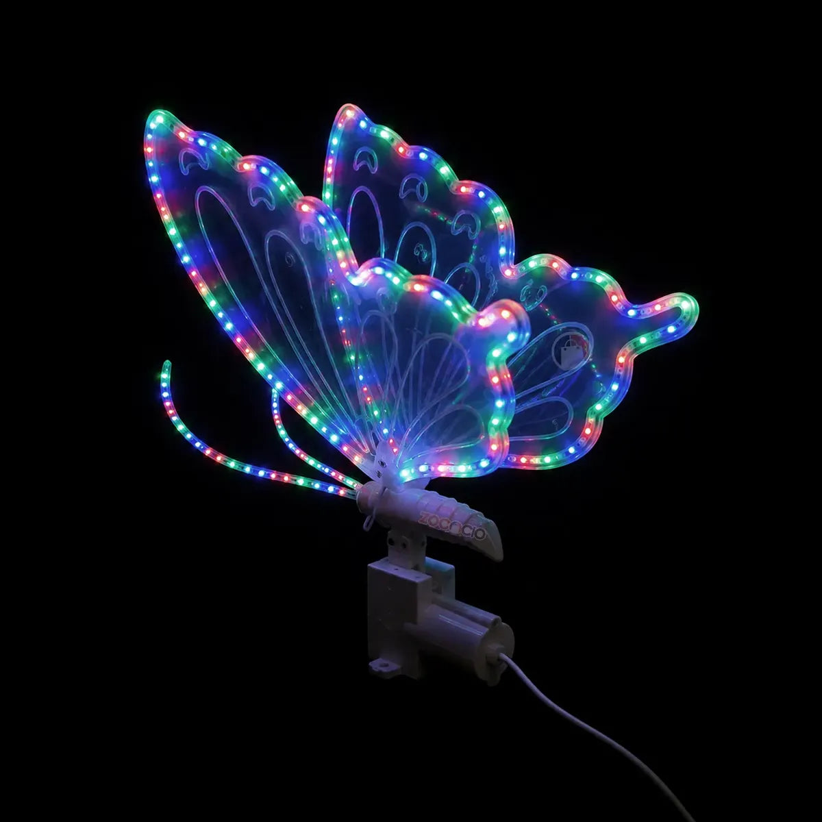 Mariposa Interactiva con Luz LED - Sus alas se mueven de verdad