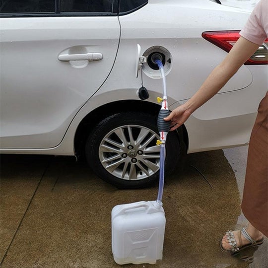 LIQUID SUCKER: Aspiradora de líquidos multifuncional para todo tipo como gasolina, aceite, agua, cerveza