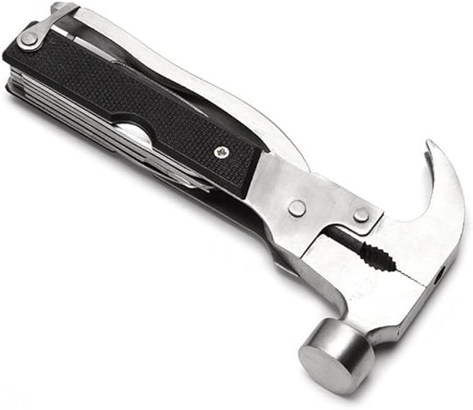 MARTILLO MULTIUSOS 12 EN 1: Versatilidad Total –12 herramientas en una sola 🔨