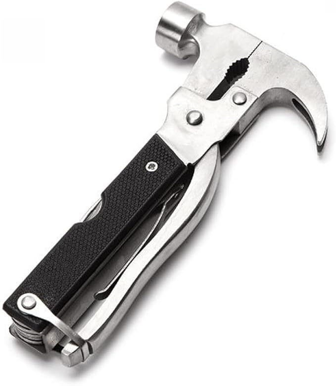 MARTILLO MULTIUSOS 12 EN 1: Versatilidad Total –12 herramientas en una sola 🔨