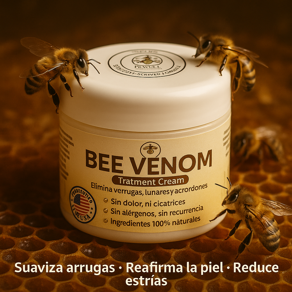 Hecho en EE. UU. ✨ Crema restauradora de la piel con veneno de abeja BeeVenom BsWell® ⏰ ÚLTIMO DÍA CON REGALO