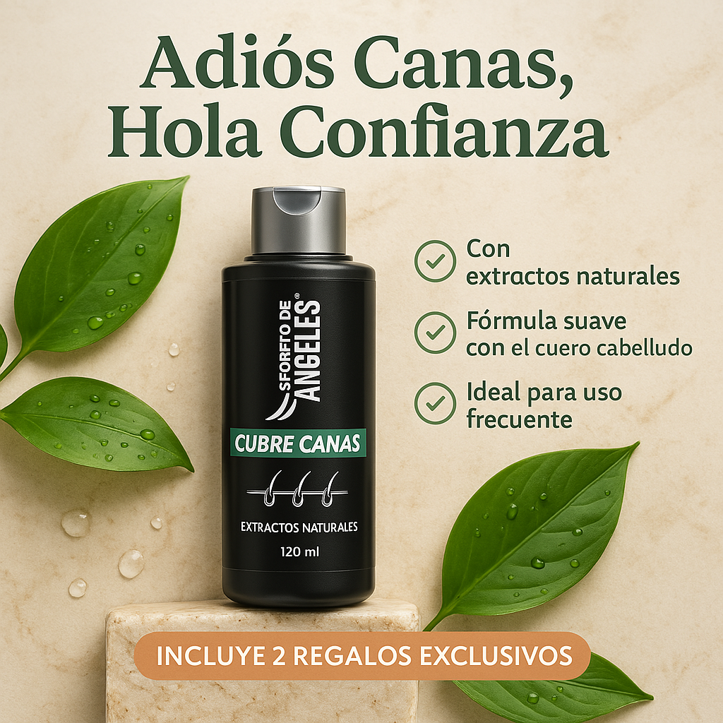 RenovaHair: Adiós Canas, Hola Vida + 2 Obsequios