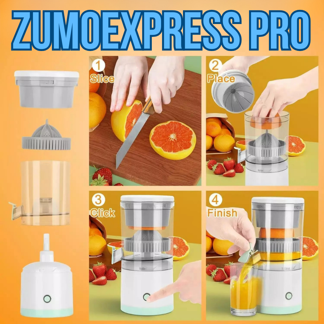 ZUMOEXPRESS PRO: ¡El Exprimidor Automático que Revolucionará tus Mañanas!
