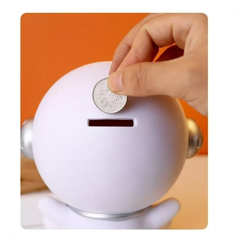 LAMPARA ALCANCIA ASTRONAUTA 2 EN 1: Con su luz LED suave y su espectacular diseño 🌟