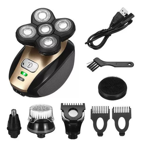ULTRADESLIZ PRO 5 EN 1: Afeitado al ras sin irritaciones en cabeza, barba y cuerpo