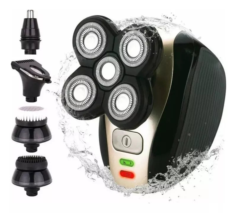 ULTRADESLIZ PRO 5 EN 1: Afeitado al ras sin irritaciones en cabeza, barba y cuerpo