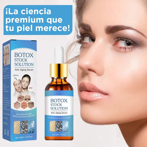 SERUM BOTOX: Reducción notable de líneas de expresión, arrugas