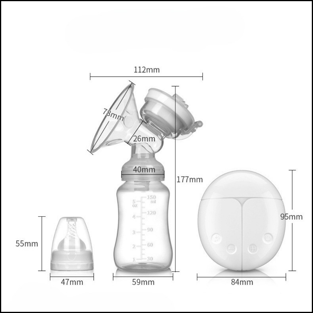 EXTRACTOR DE LECHE INTELIGENTE: Eléctrico, Eficiente y Sin Dolor