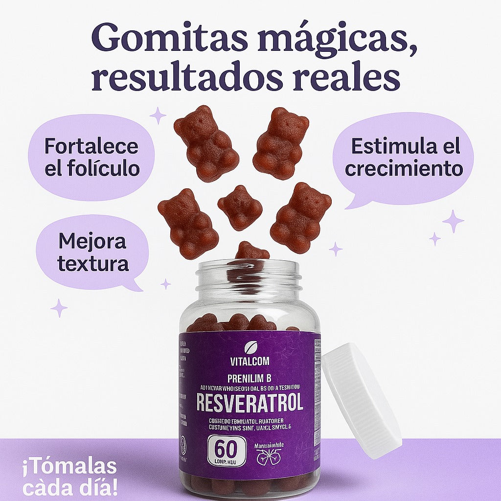GROWLUSH: Estimula Crecimiento, Mejora Textura, Fortalece el Foliculo.