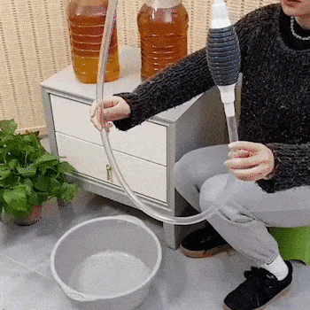 LIQUID SUCKER: Aspiradora de líquidos multifuncional para todo tipo como gasolina, aceite, agua, cerveza