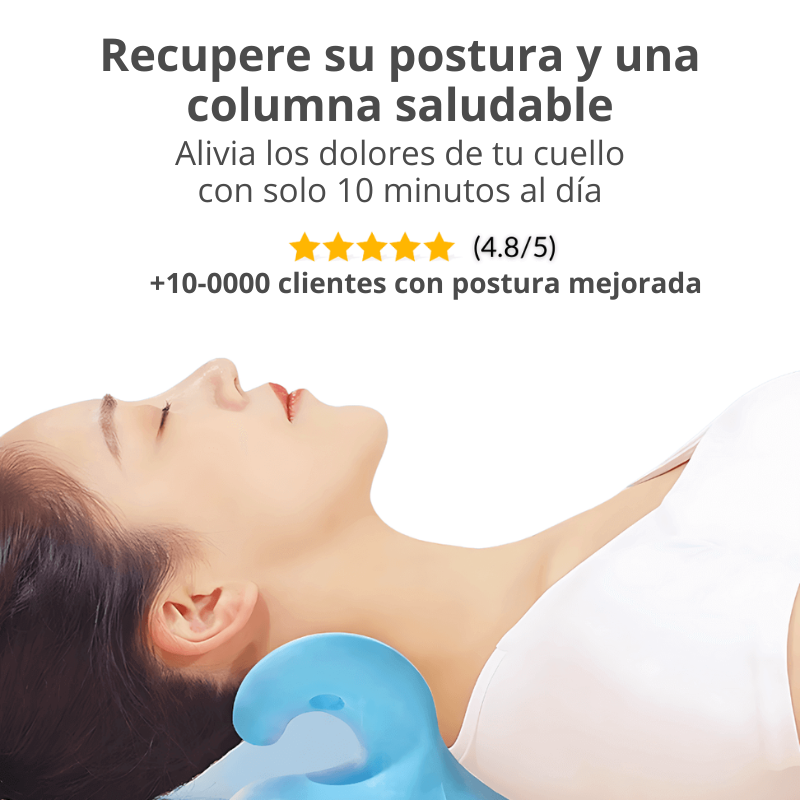 CORRECTOR CERVICAL ALIVIVA: 10 minutos para mejorar dolor de espalda, cuello y liberar presión de tu columna