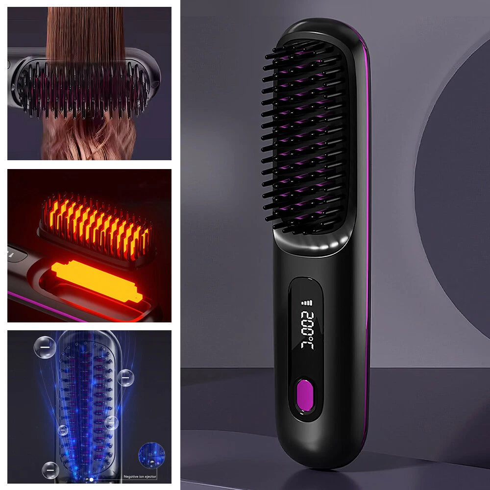 STYLER PRO:💁♀️ Estilo en minutos. Portátil, recargable y suave con tu cabello.