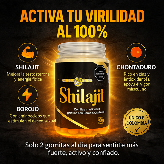 SHILAJIT CON BOROJÓ-CHONTADURO: Mas Grande, Mas Fuerte, Mas Tiempo