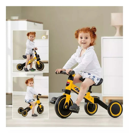 TinyRider™ – 3 modos en 1 solo diseño: Andadera, Triciclo y Bici de Equilibrio
