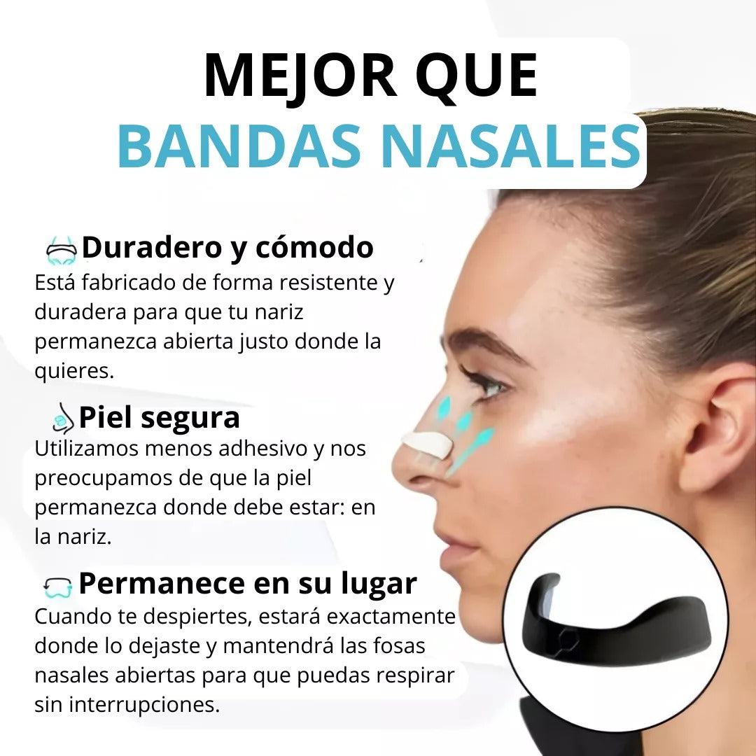 AIRBOOST: Dilatador Nasal Magnético Impermeable