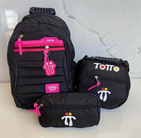 NEGRO CON FUCSIA