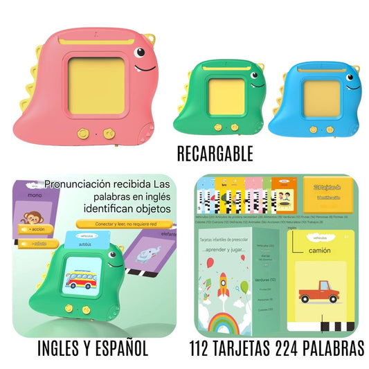 Lector Traductor Ingles-Español 112 Tarjetas