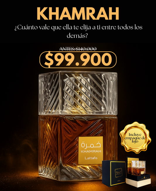 KHAMRAH by Lattafa: El Secreto Mejor Guardado de los Seductores Árabes