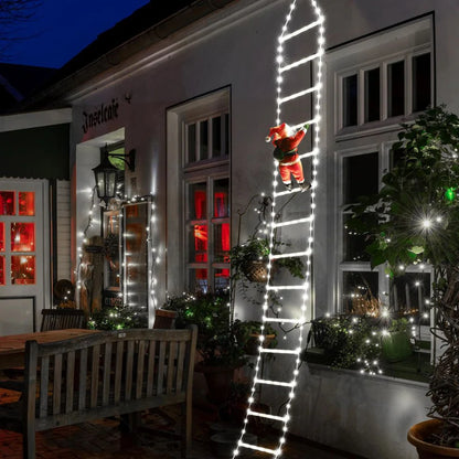 Santa Escalador LED + 2 Regalos Exclusivos (Bombillo Luces Mágicas + Boleta rifa Iphone 17Pro Max)
