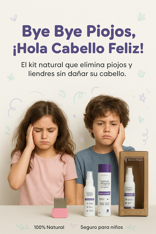Kit Bye Bye Piojos - Esencia Magica