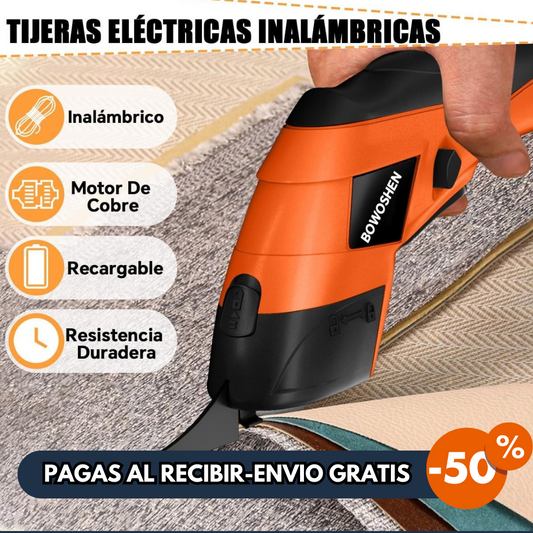 Tijeras Eléctricas TurboCut: Rápida. Potente. Inalámbrica. Imbatible