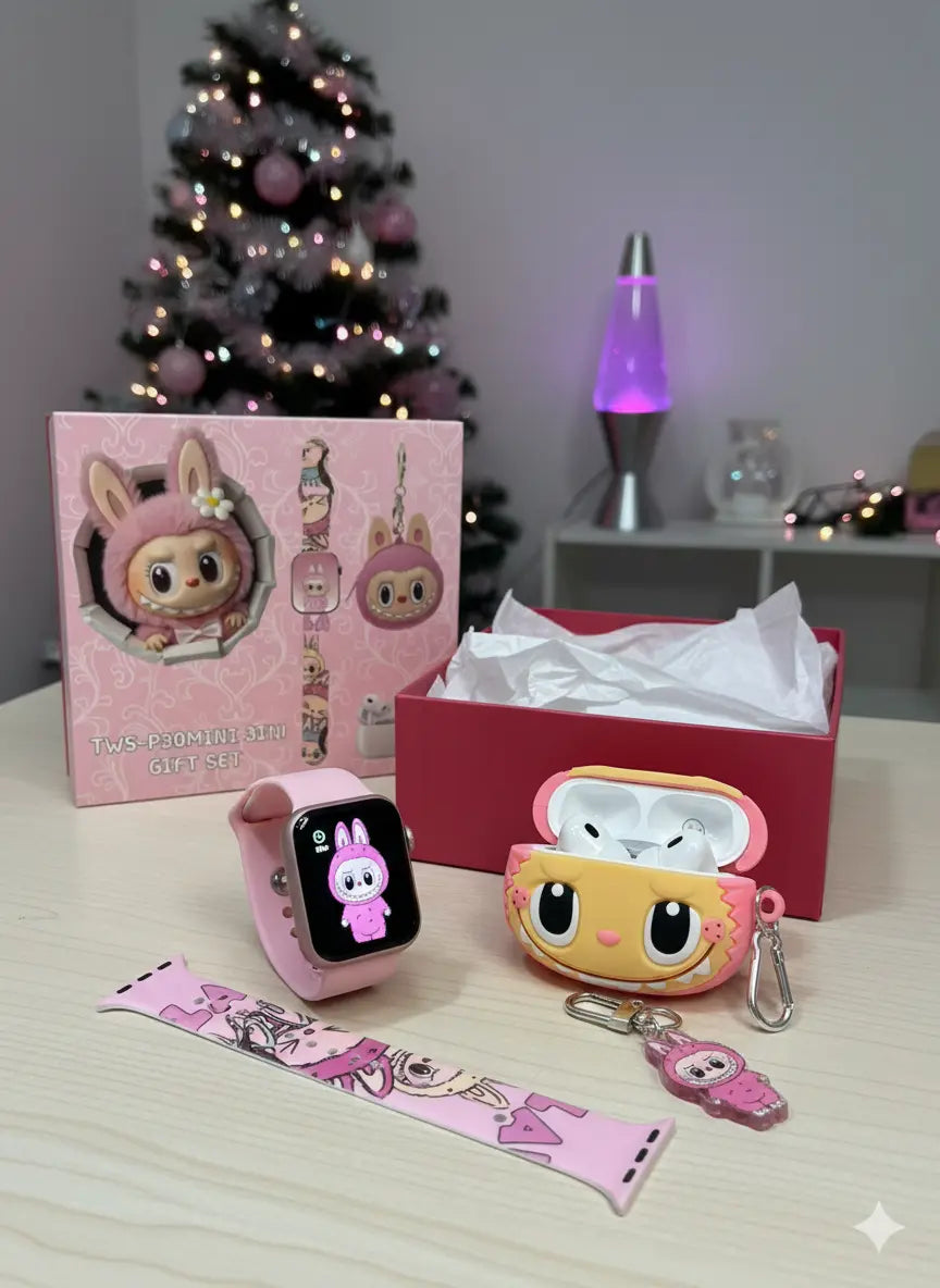 KidSmart Duo™ : Smartwatch + Audífonos táctiles de última generación