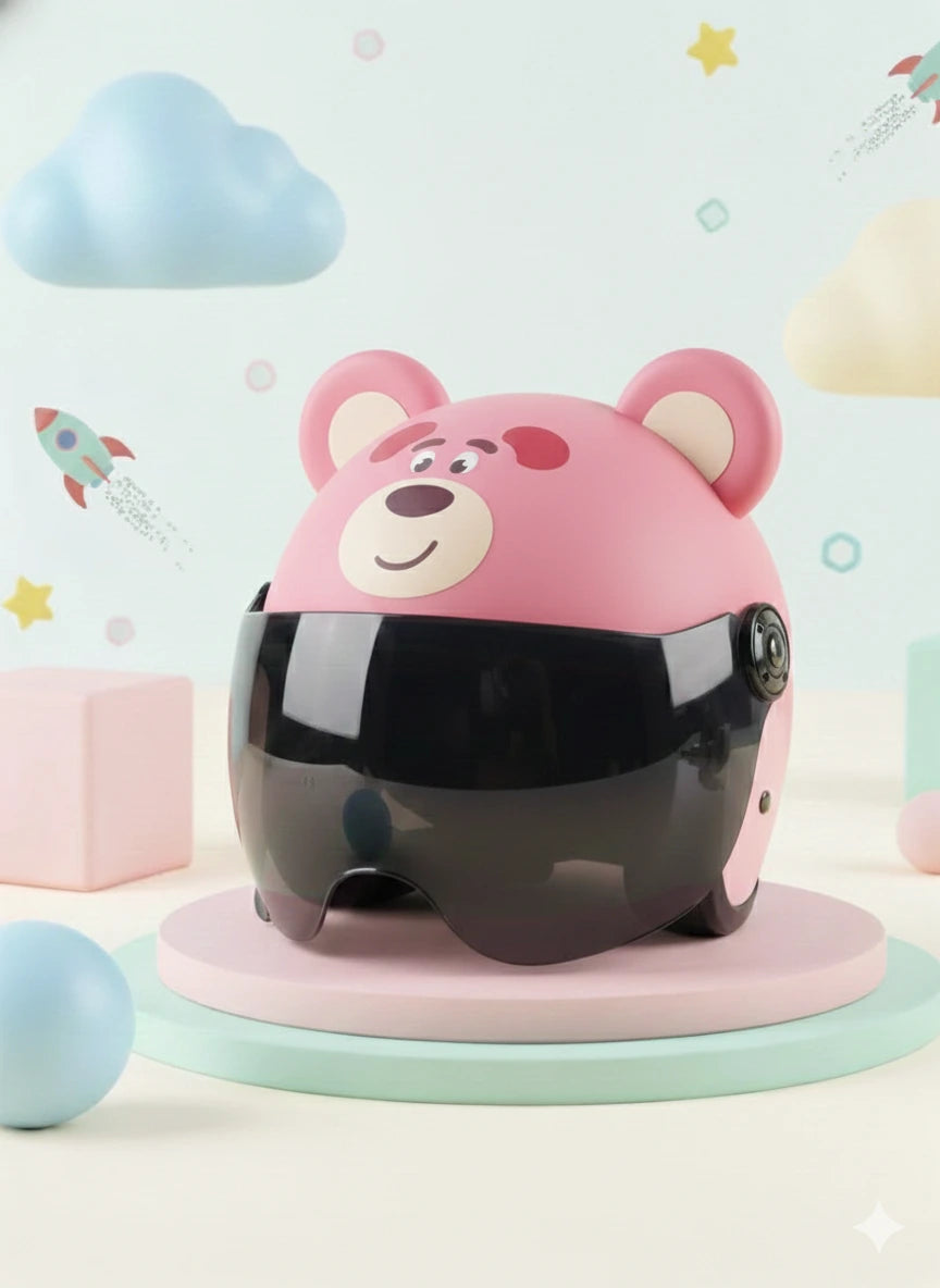 BabyBloom: Casco infantil para moto de alta seguridad - Chaleco GRATIS