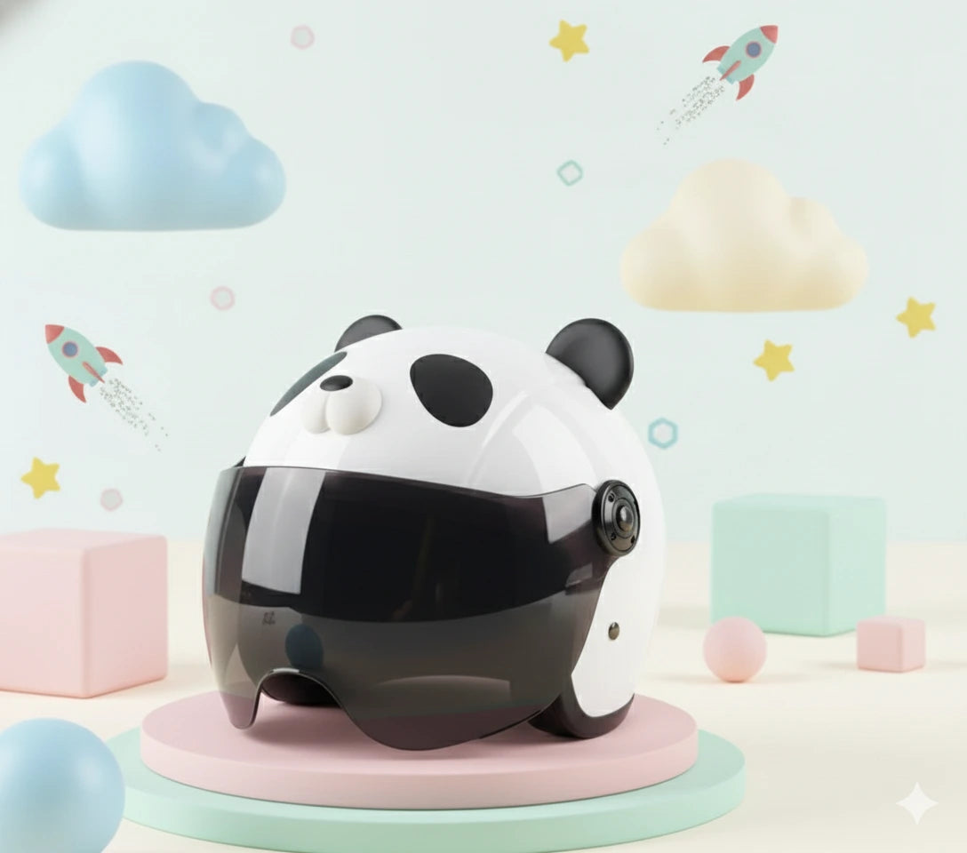 BabyBloom: Casco infantil para moto de alta seguridad - Chaleco GRATIS