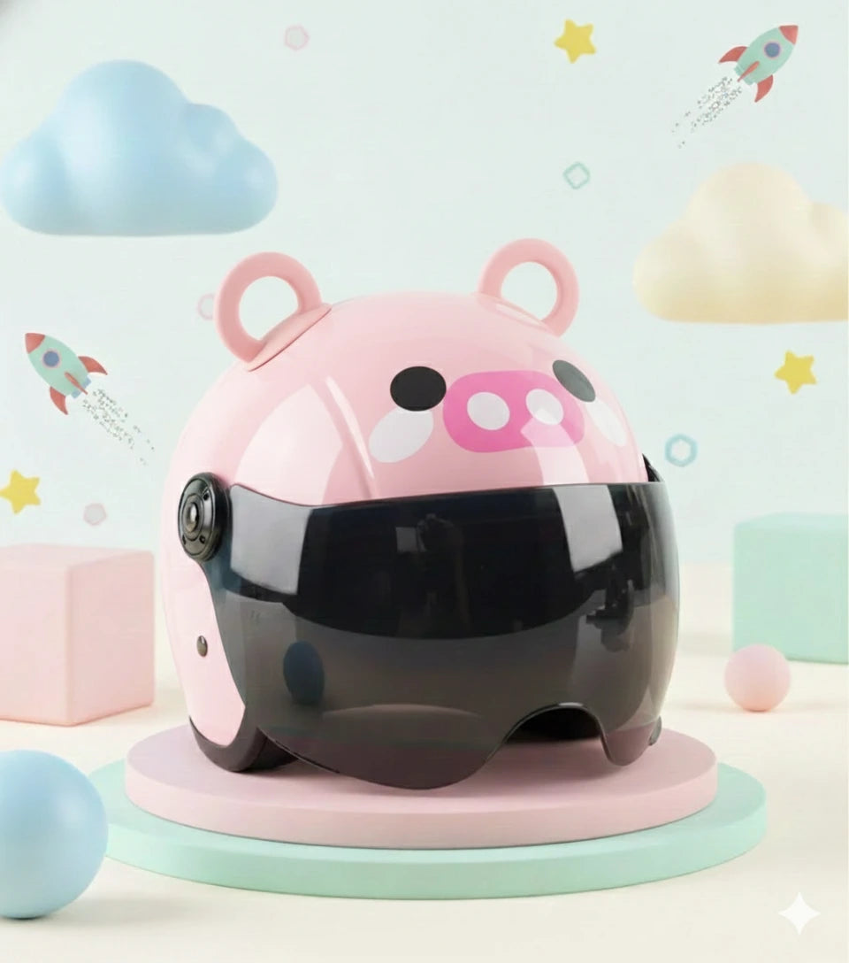 BabyBloom: Casco infantil para moto de alta seguridad - Chaleco GRATIS