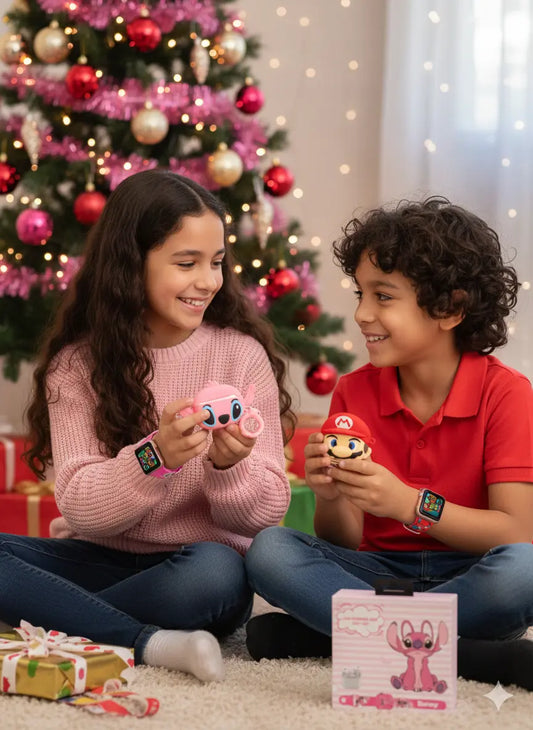 KidSmart Duo™ : Smartwatch + Audífonos táctiles de última generación