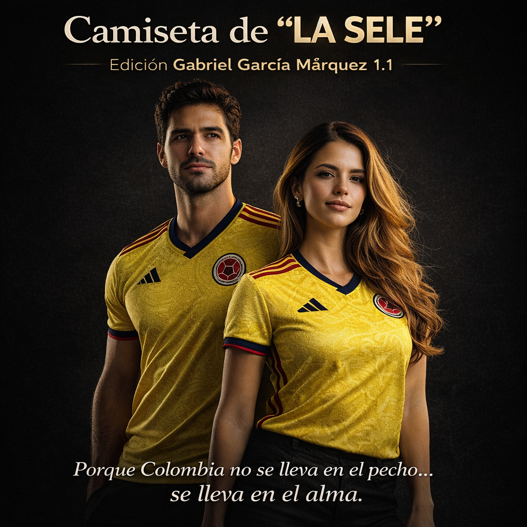Camiseta Selección Colombia - Edición Gabriel Garcia Márquez 1.1