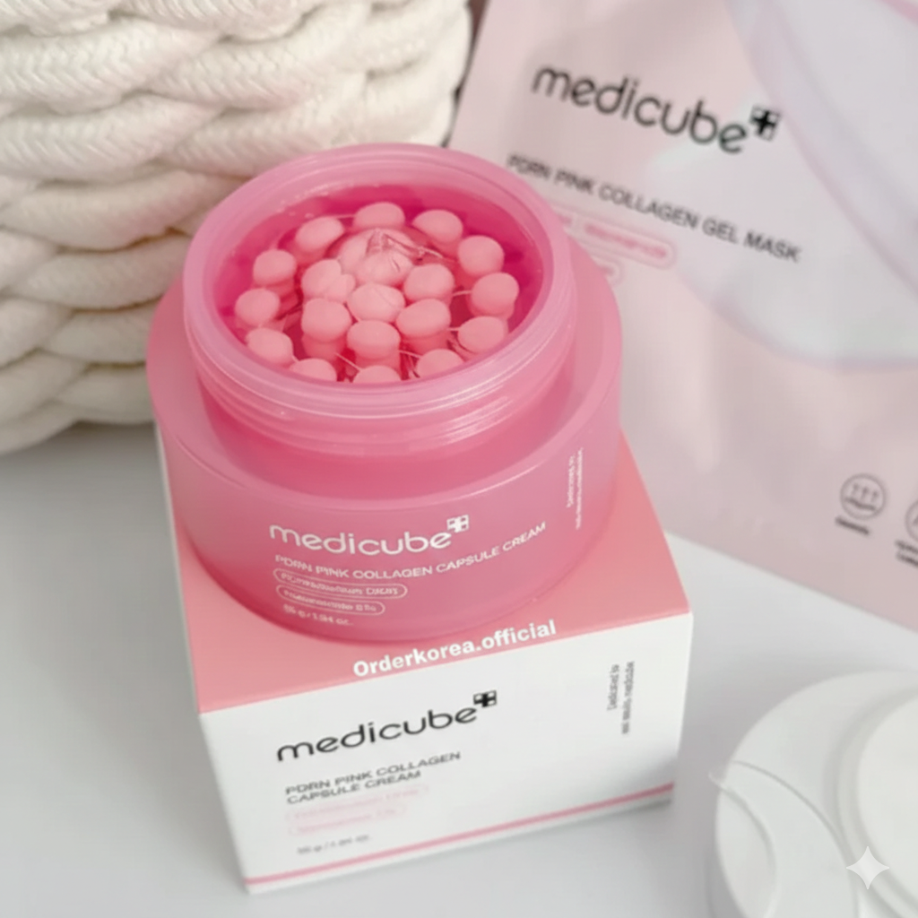 Crema con cápsulas de PDRN y colágeno - Medicube