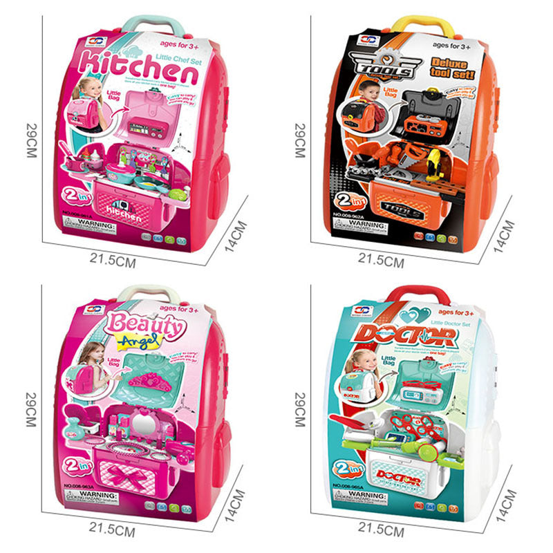 SET MALETA 2 en 1: Little Chef, Little Princess o Little Builder