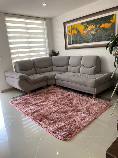 ALFOMBRA PELUCHE - 150cmts x 200cmts | Transforma tu espacio sin cambiar muebles