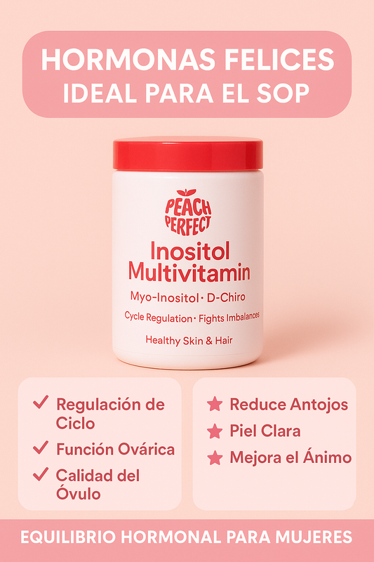 PEACH PERFECT: Inositol para el control hormonal