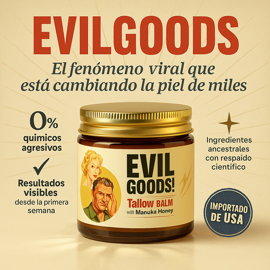 EVIL GOODS®: Sebo de Res, Miel de Manuka y Caléndula - 100%  ORIGINAL