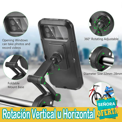 SOPORTE CELULAR MOTO IMPERMEABLE