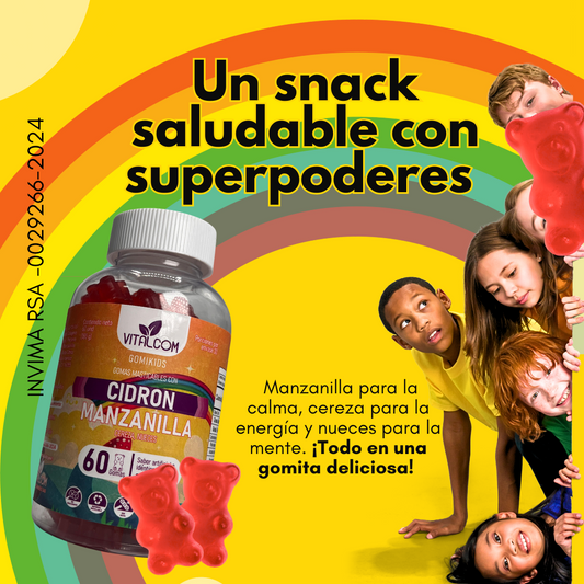 GUMIKIDS: Mejora sus defensas, su concentracion y su etapa de sueño