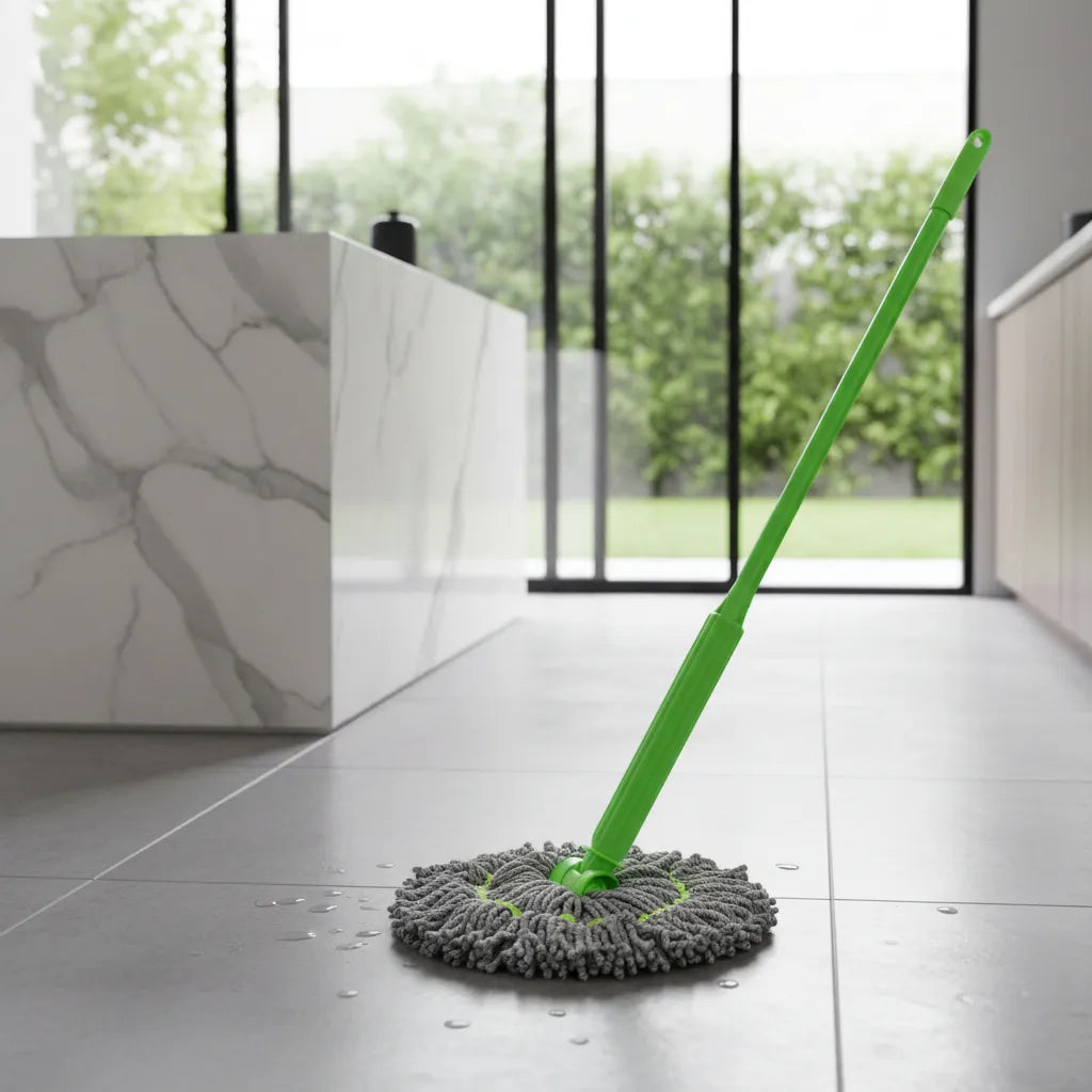 TRAPERO AUTOESCURRIBLE 2 en 1 – Tecnología 360° que Llega a Cada Rincón