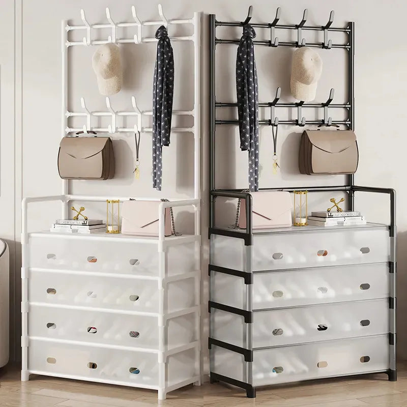 Perchero + Zapatero 5 niveles con tapa en Oferta