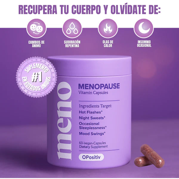 MENO®: La menopausia NUNCA mas será igual