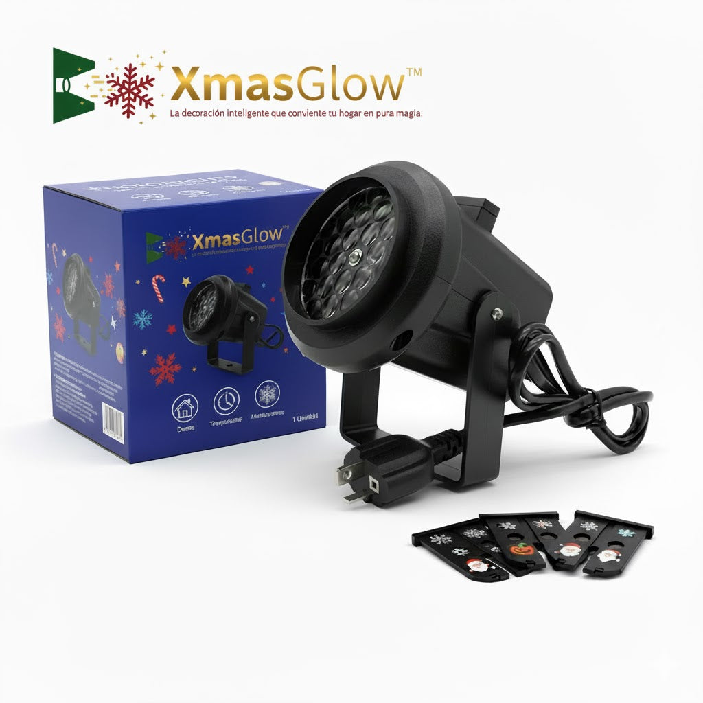XmasGlow™ +2 Regalos Exclusivos (Luces Solares y Rifa Iphone 17 Pro Max)